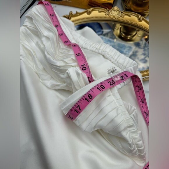 🆕 PRINCESS POLLY 🧿 NWOT Shellie Mini Dress, White - Size US 8 - Picture 16 of 16